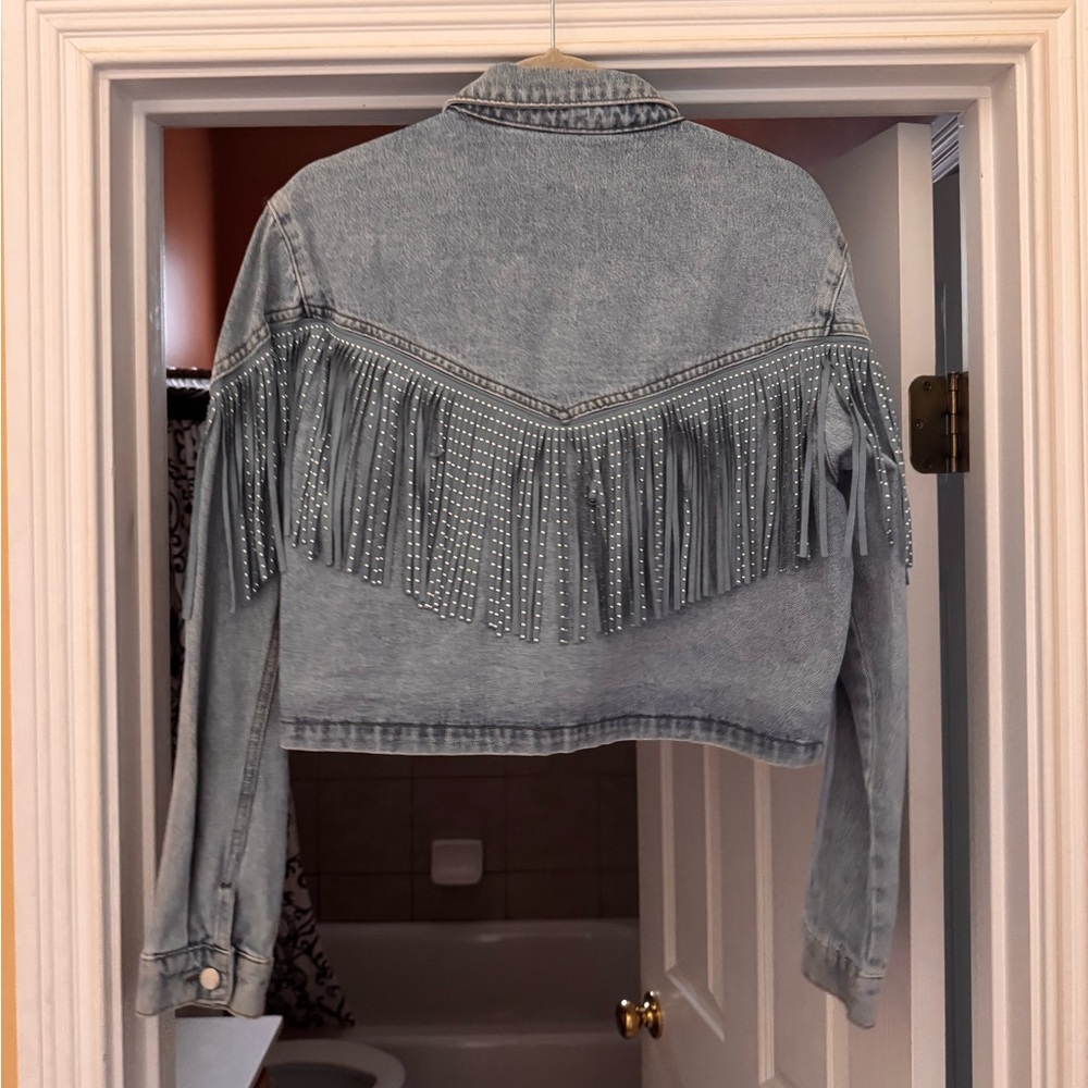 altrd state fringe denim jacket - Picture 3 of 3